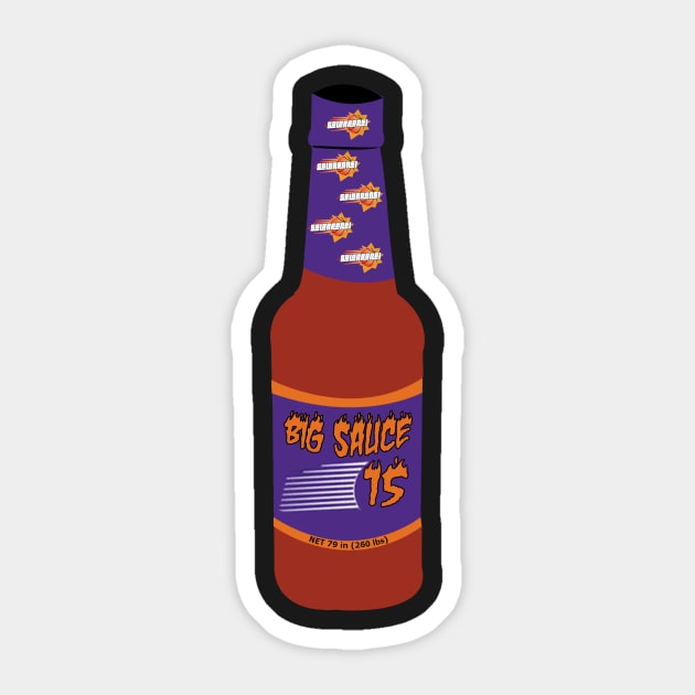 Alan Williams 'Big Sauce' Sticker by Suns Solar Panel